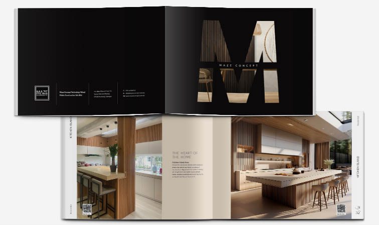 Catalogue Design for Maze Concept